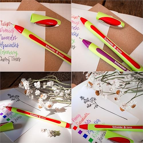 Vista 20 de Marcador Schneider con punta biselada, Púrpura Violet