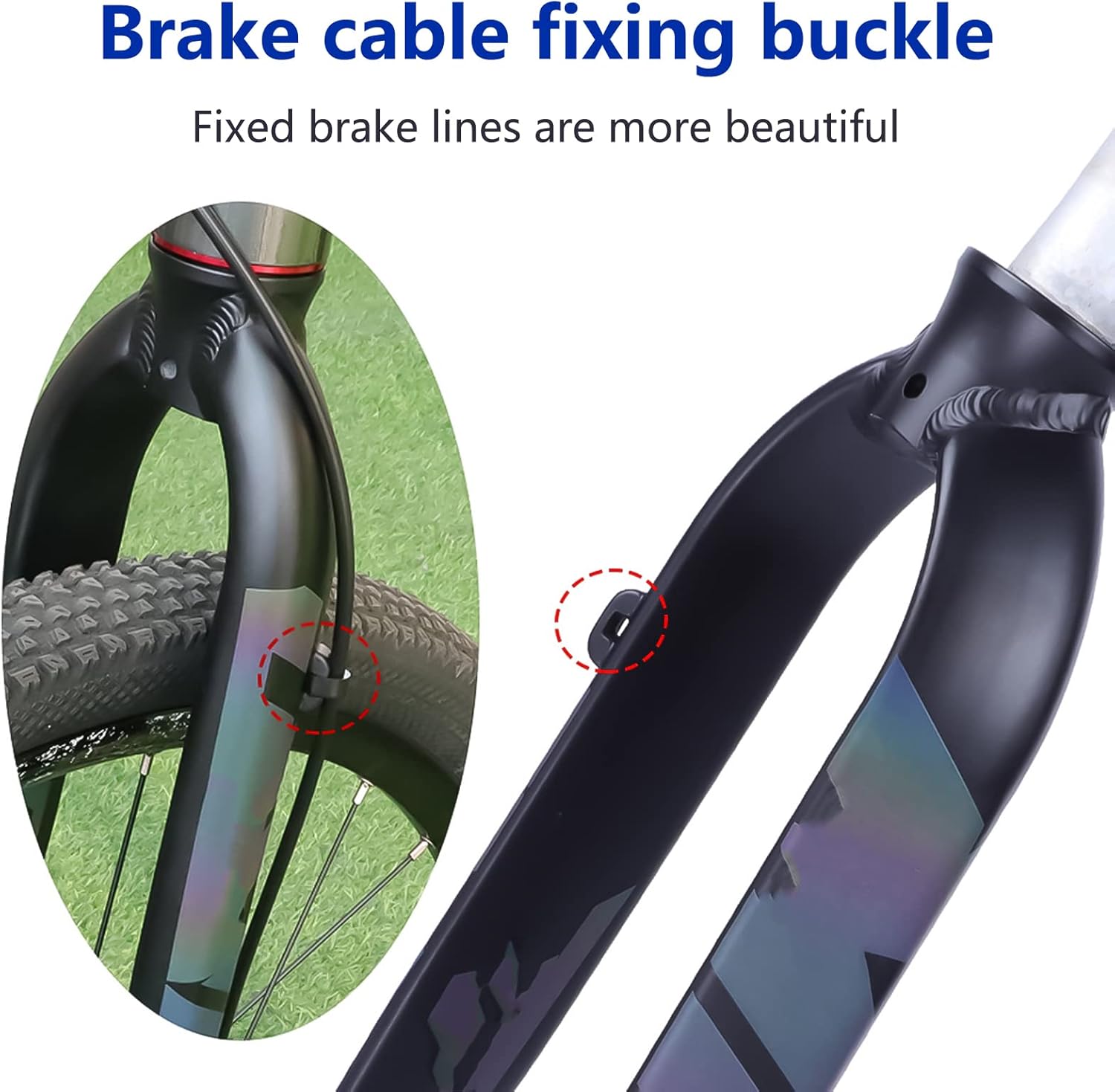 Bicycle Rigid Fork, High Strength Aluminum Alloy Mountain Bike Forks 26/27.5/29 inch Straight Tube Bike Front Fork Cycling Accessories