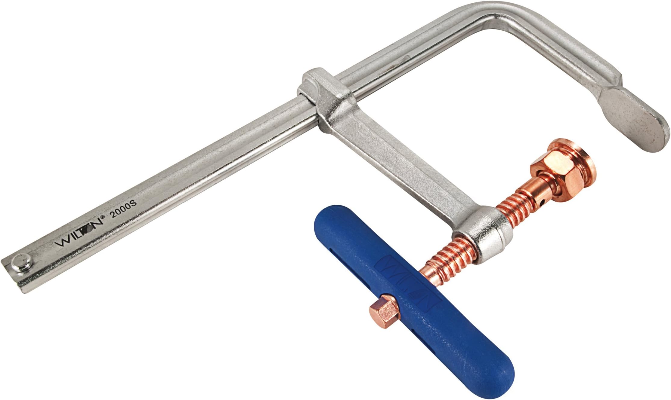 Wilton Tool Group 2000S-8C Light Duty F-Clamp, 8", Copper