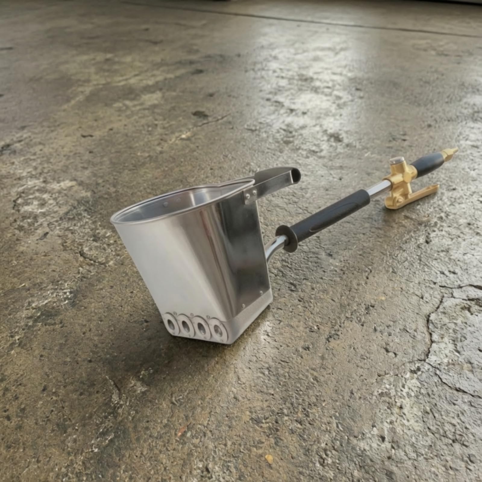 Generic Dispositivo per Spruzzo Cemento Spruzzatore Cemento Intonacatrice Malta Pistola Intonaco Strumento per Muratori con Leva a Grilletto Resistente E