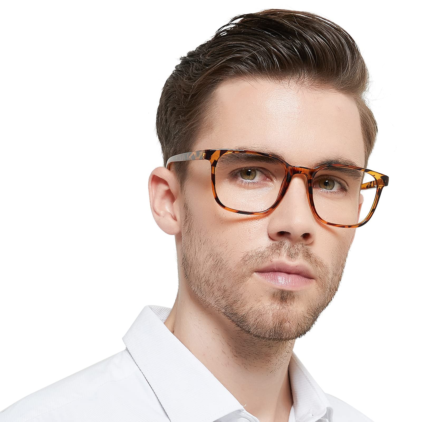 OCCI CHIARI Oversized Men's Reading Glasses Large Square Readers 1.0 1.25 1.5 1.75 2.0 2.25 2.5 2.75 3.0 3.5 4.0 5.0 6.0