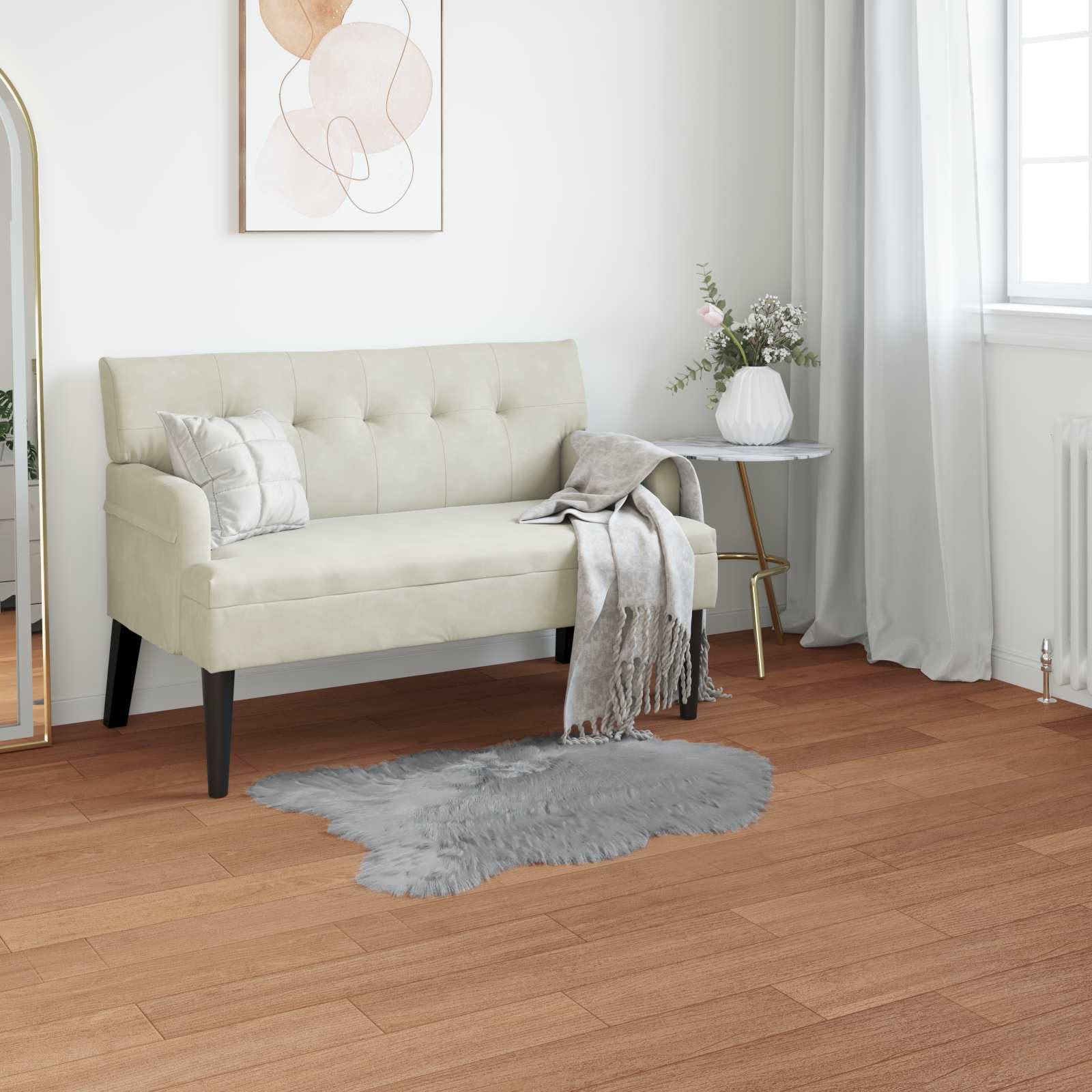 Tapis de salon moelleux moderne pour réchauffer une chambre ou un séjour