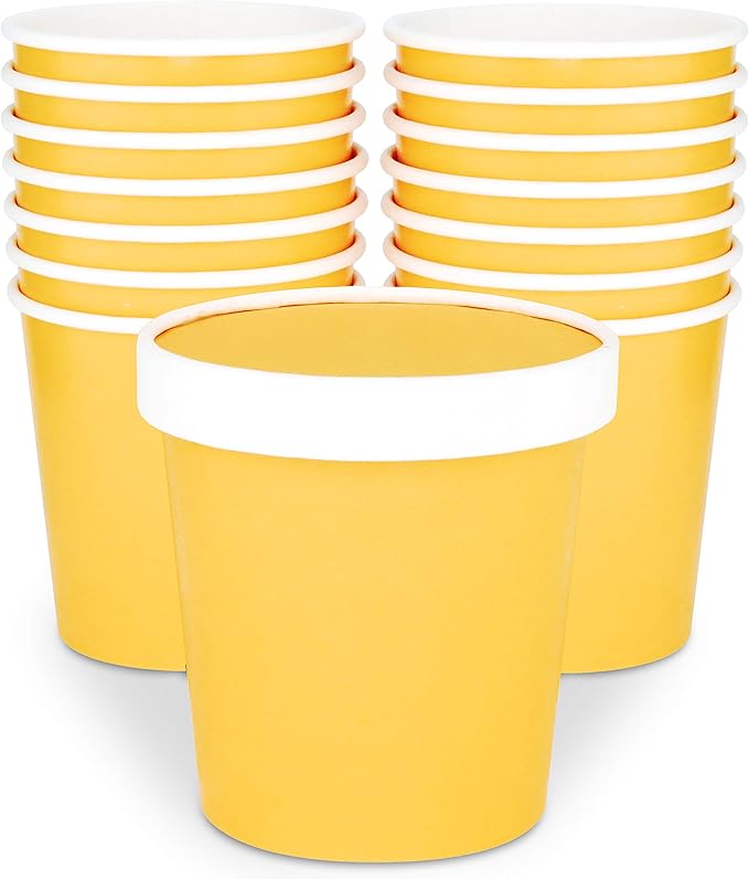 Glowcoast Ice Cream Containers With Lids 16 oz Pint