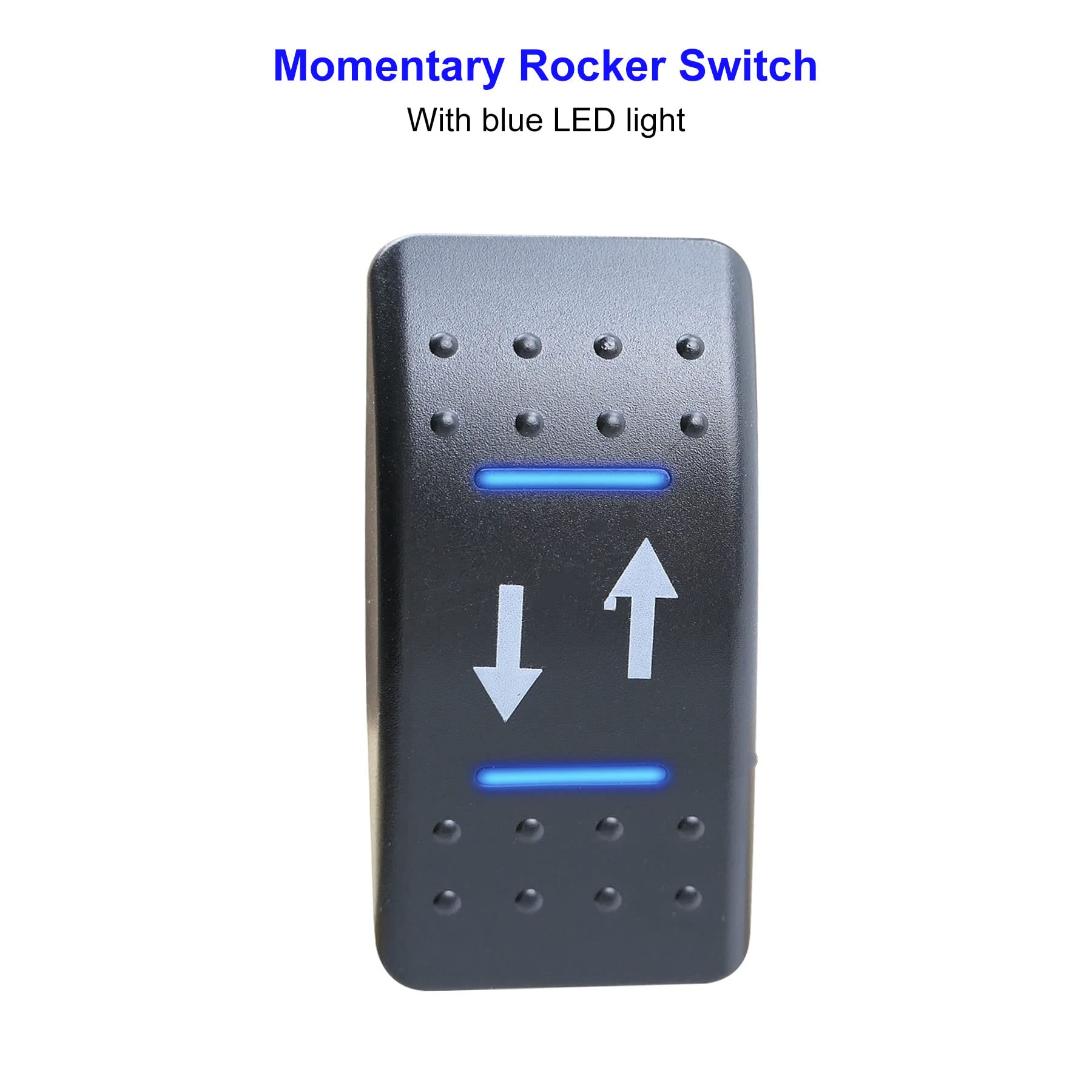 Momentary Rocker Switch Open DPDT 3 Position Momentary Rocker Switch