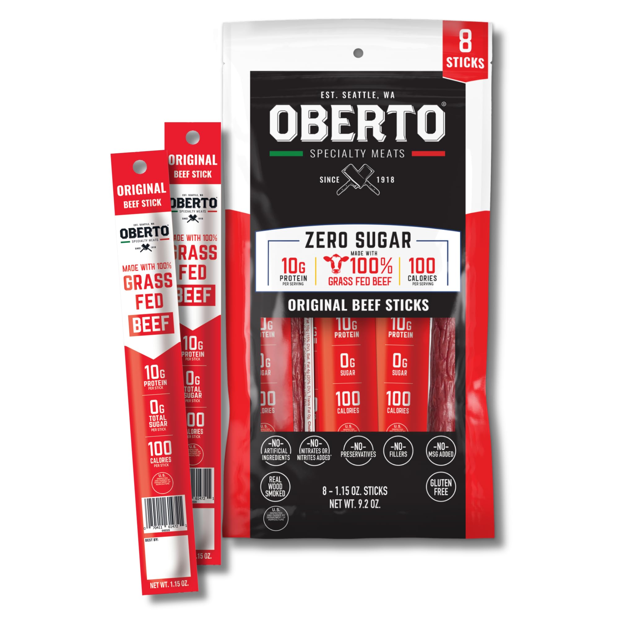 Oberto Grass Fed Beef Sticks