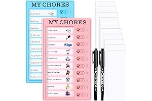 Chore Chart for Kids and Adults: Leitee's Detachable My Chores Planning Reminder
