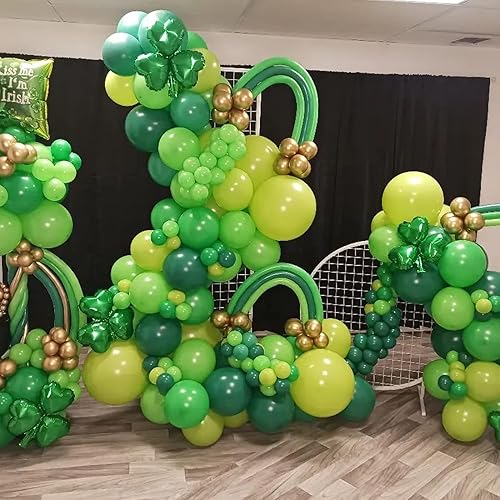 Miniatura 4 de ADOINBY Kit de arco de globos verdes, 139 piezas de guirnalda de globos verdes, verde lima, esmeralda, verde oscuro, para cumpleaños, baby shower,
