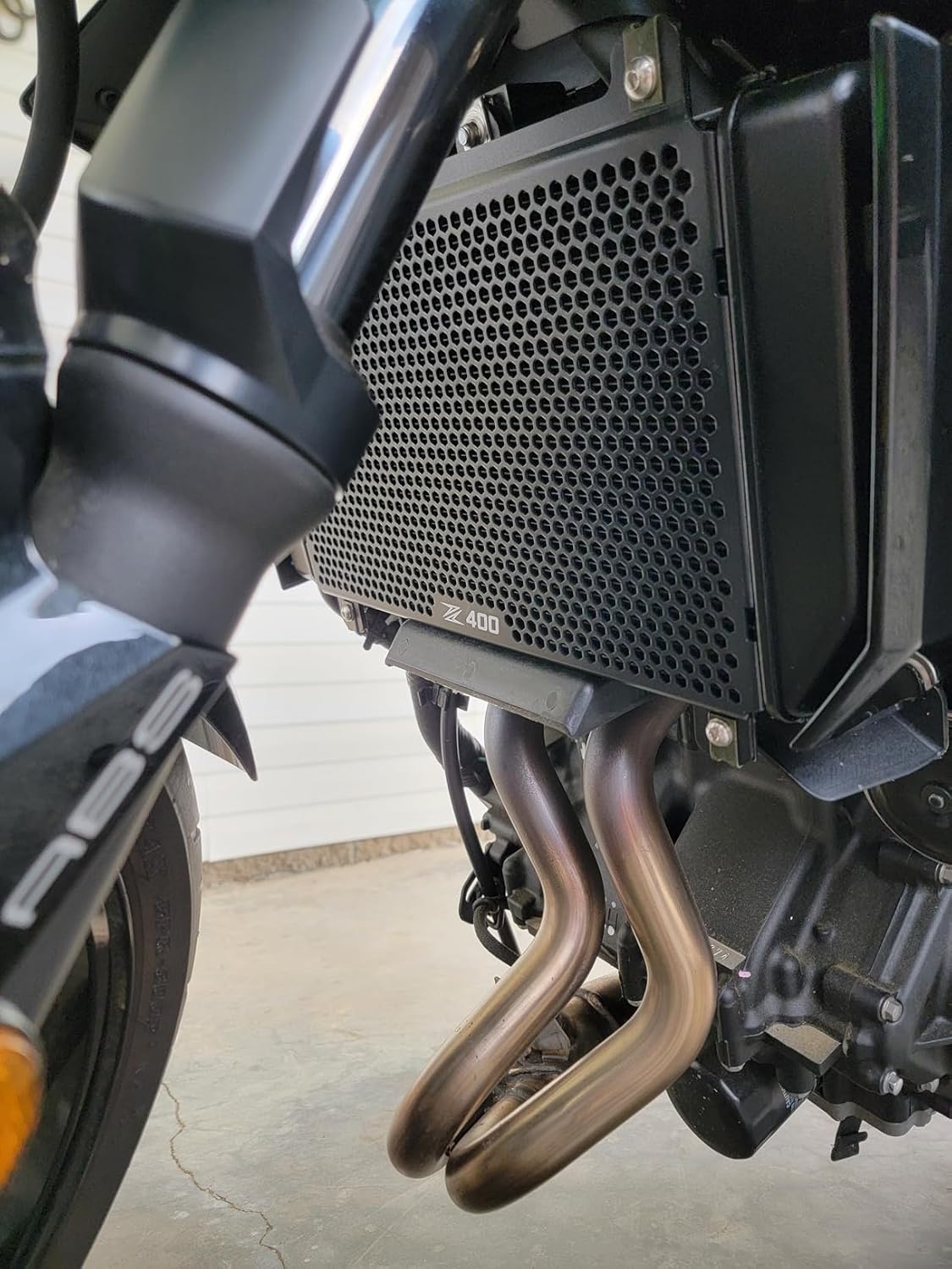 Z400 2025 Motorcycle Radiator Grille Guard Cover Compatible with Ninja Z400 400 2018-2025 Eliminator 400/Eliminator 450 2024-2025 Z500 ABS/Z500 SE ABS 2024-2025