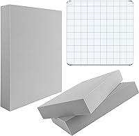 Vista 20 de BAOFALI 2 sellos grandes de espuma moldeable gris de espuma de plástico seco almohadilla de sello de espuma seca para estampado de espuma seca