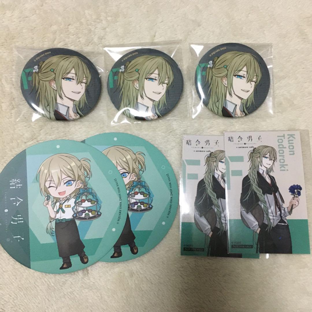 結合男子　アニカフェ　缶バッジ　舎利弗 玖苑 結合男子 アニメイトカフェ 舎利弗玖苑 - メルカリ