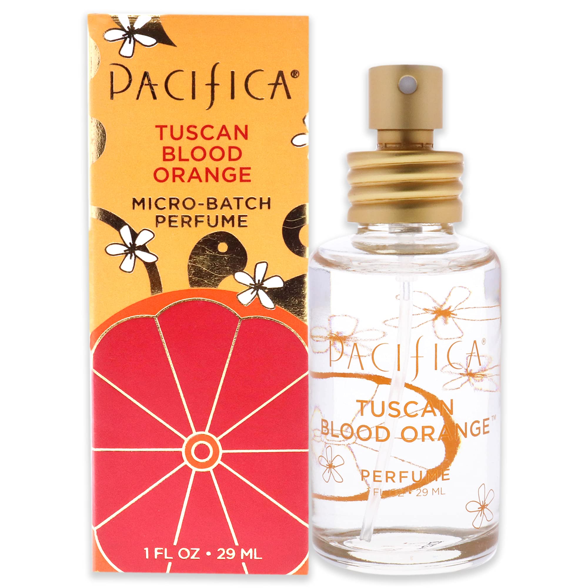 Tuscan Blood Orange Perfume Spray for Women - Vegan, Cruelty-Free, Made in USA