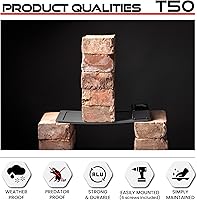 Vista 2 de RUN-CHICKEN Door T50 - Abrepuertas automático de gallinero, aluminio a pilas y resistente a la intemperie, aplicación inteligente y control