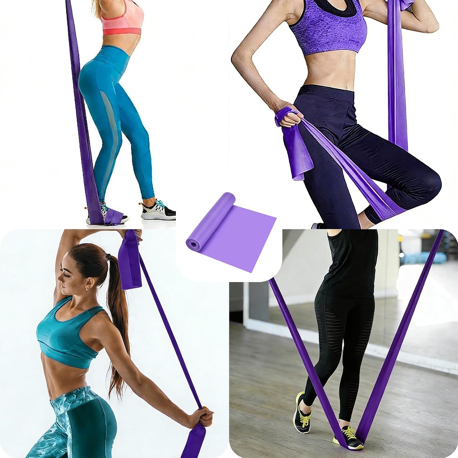 Resistance Bands Long Non-Latex Elastic Stretch Bands image 5