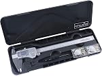 Accusize IP54 Digital Caliper, 0-6 in/150 mm, 2015-0150 | 4-Way Inch/Metric Caliper, 0.0005 in/0.01 mm Resolution, +/-0.03 mm Accuracy, Stainless Steel, Large LCD