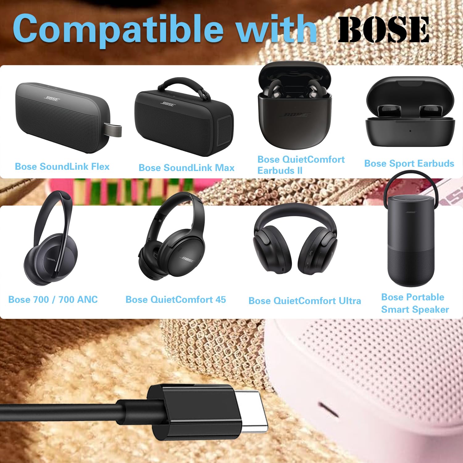 Amazon.co.jp: Bose (ボーズ) ポータブルスピーカー用充電器 USB A