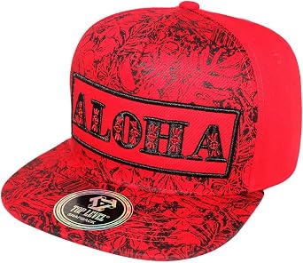 TOP Level Mens Adjustable Cotton Snapback Cap 9 Various Unique Hat Designs Available