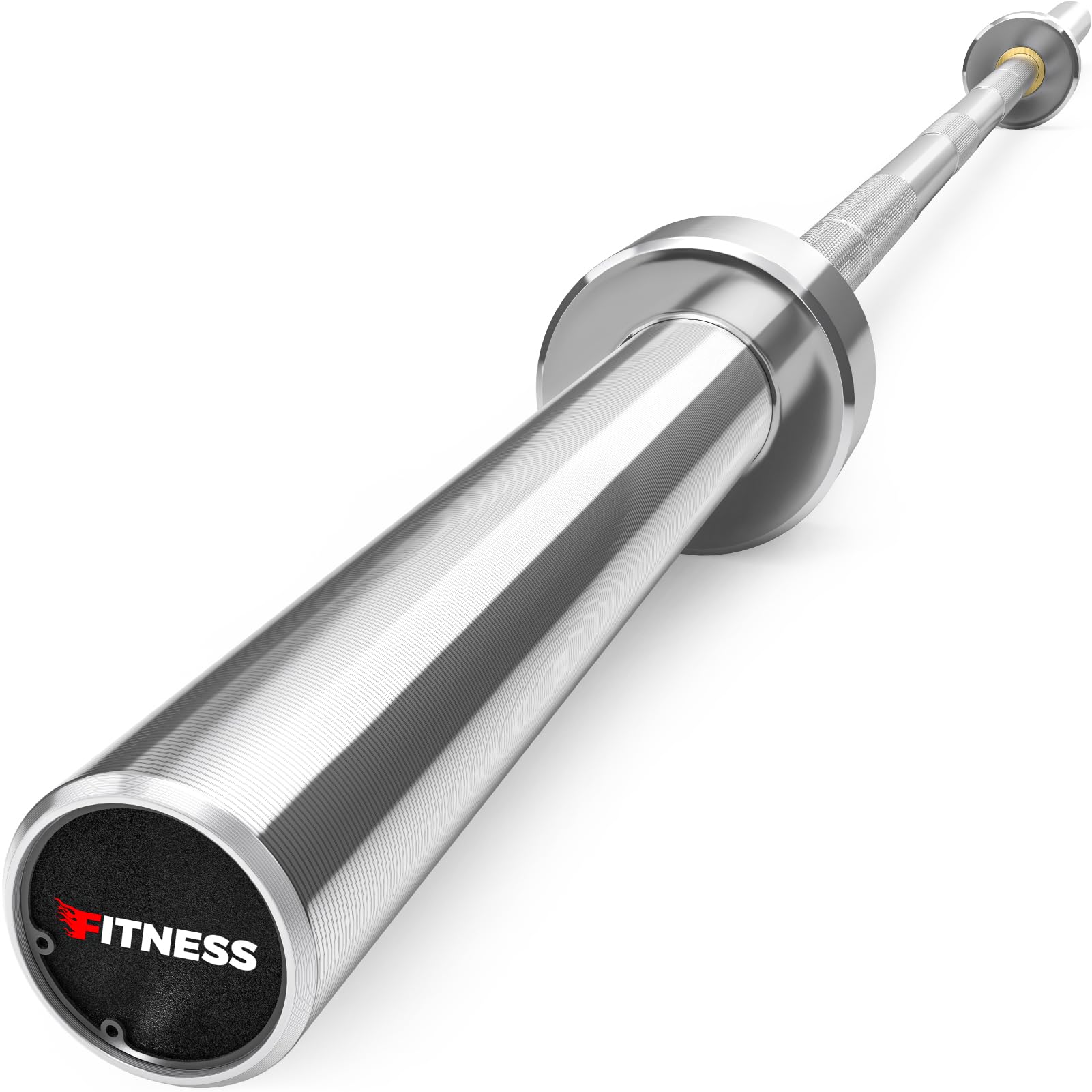 Olympic Rubber Bumper Weight Set - 2 Inch Barbell Plates for Home Gym Strength Training