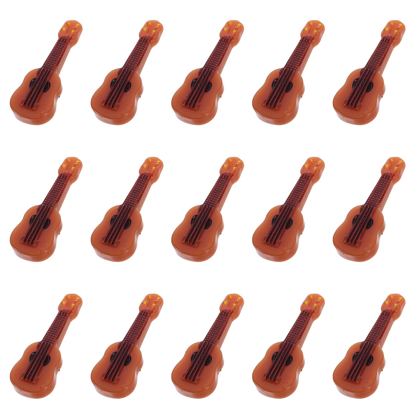 BESTonZON 20 pièces Lot Miniature Guitares Résine Modèle Instrument Musique Mini Décoration Maison Poupée Vintage Créative - Les Beatles, Paul McCartney, John Lennon, RIngo Starr, George Harrison BESTonZON 20 pièces Lot Miniature Guitares Résine Modèle Instrument Musique Mini Décoration Maison Poupée Vintage Créative