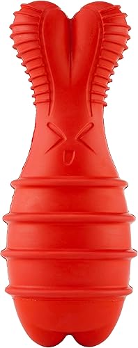 Outward Hound Grunt Fetch Stick - Juguete para perro, conejito, rojo