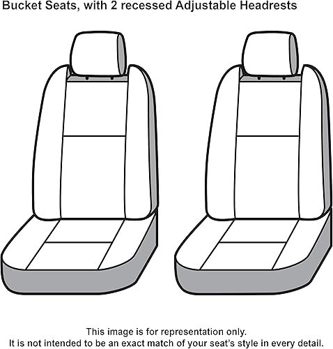 Miniatura 10 de Covercraft Carhartt Super Dux SeatSaver - Fundas de asiento personalizadas SSC2338COBK  Asientos de cubo de 1 fila  Compatible con Toyota Tacoma