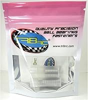 Vista 2 de TRB RC Kit de rodamientos de bolas (15) Sellos de goma azul para Latrax 1/18 4WD Rally, Teton