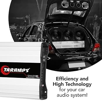 Taramps Smart 3 Amplifier 1 to 2 Ohms 3000 Watts RMS, Multi