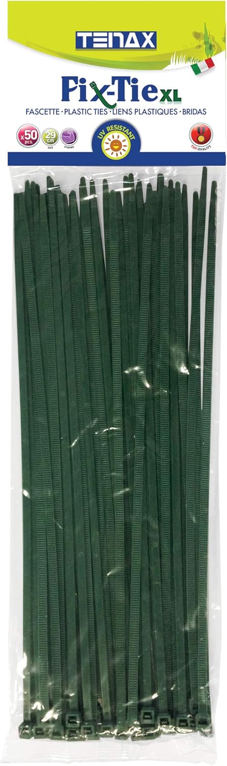 Tenax Fix-Tie Cable Tie L Green