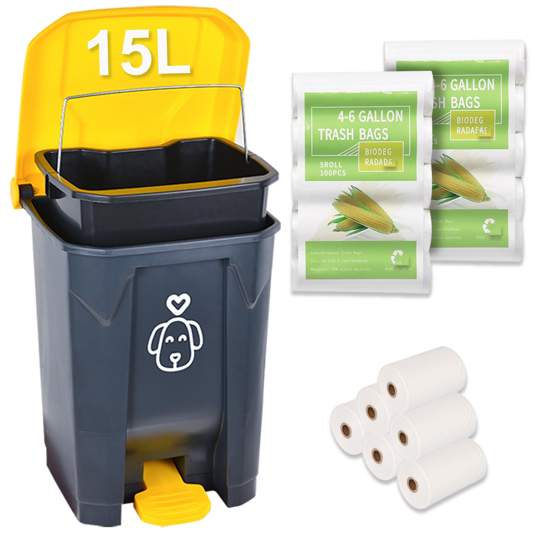 Origreen 15L Poop Can