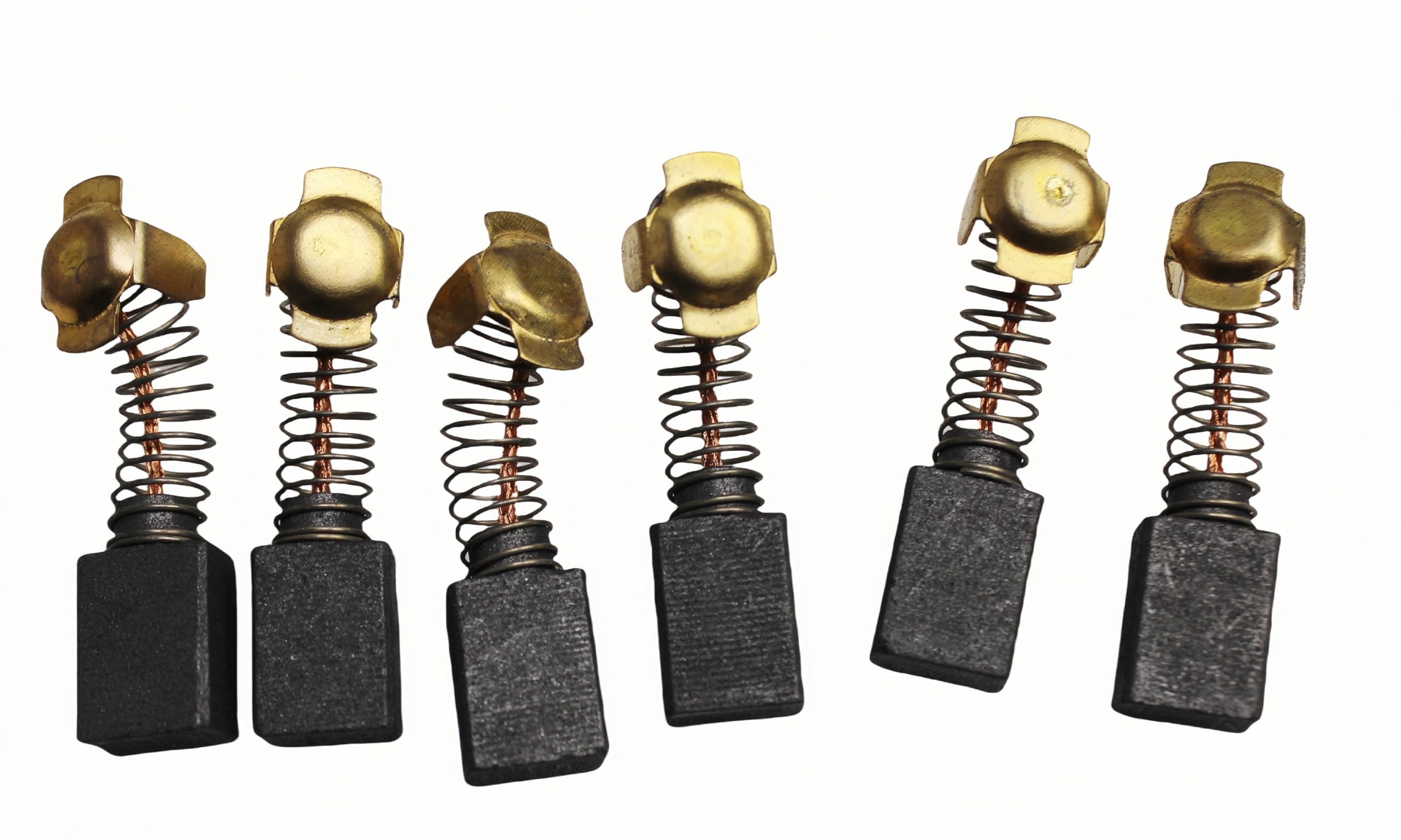 6 pack N398321 Polisher Carbon Brushes for Compatible DWP849/DWP849X