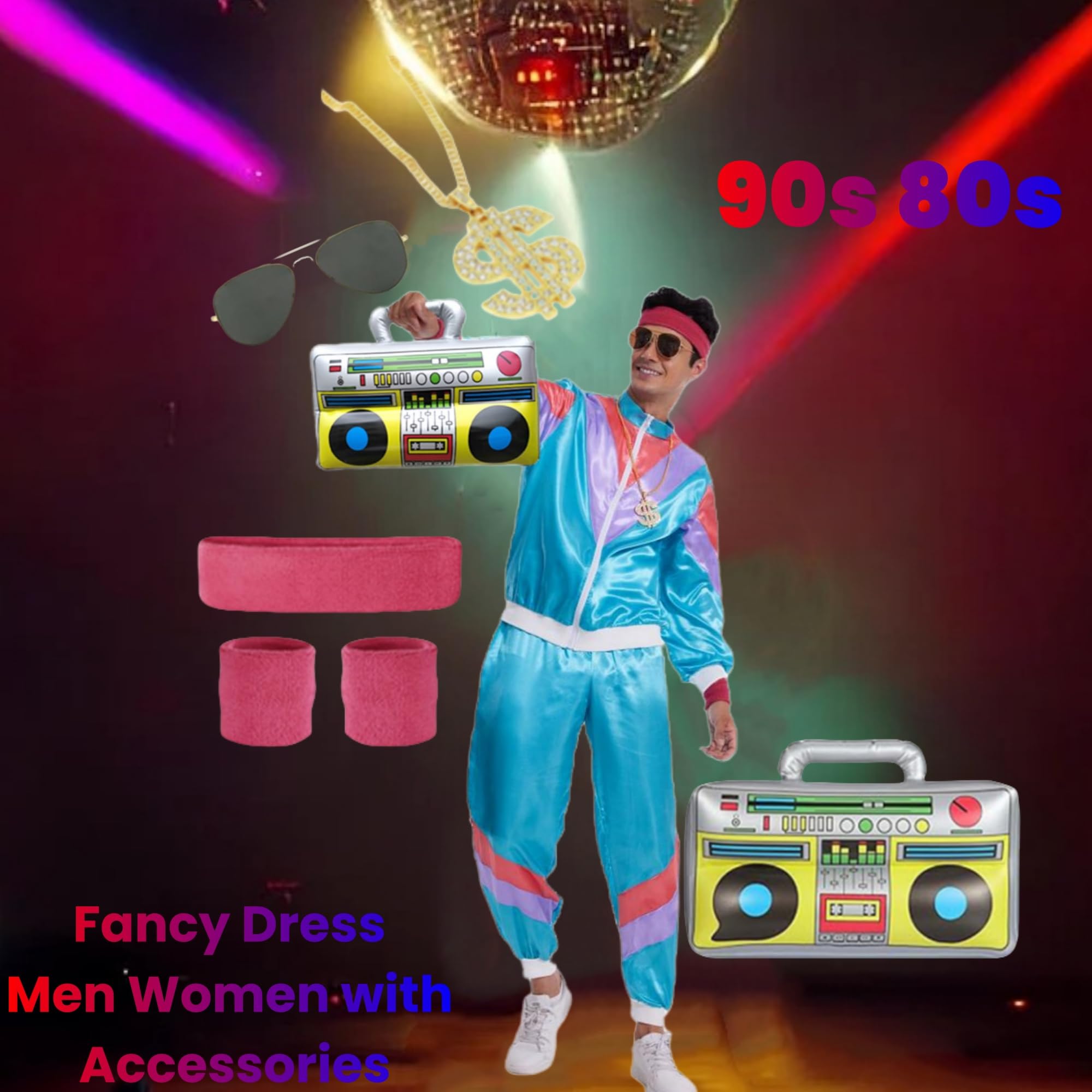 80s dress up fun shack Pop Star Costumes for Women, Vintage Pop Star Outfit 80s, Halloween Costume for Women, Small : Fun Shack: Clothing, Shoes & Jewelry destined to be short 80s dress up ideas sold