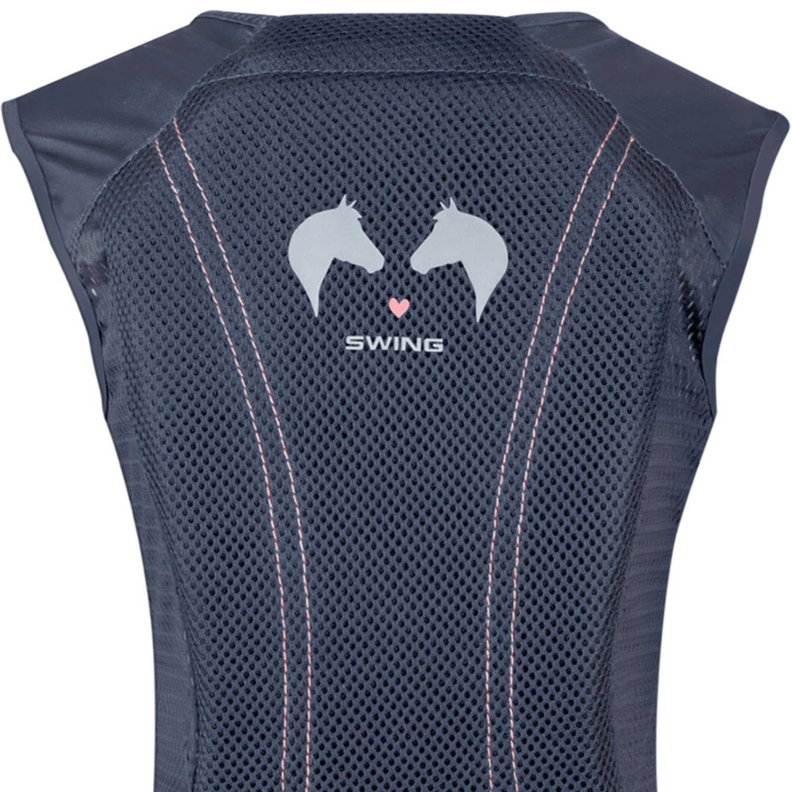 RL24 - Kinder Rückenprotektor P24 Flex Lucky Swing – Protektorenweste aus Hightech-Materialien – Reiter Schutzweste – atmungsaktiv & leicht – Unisex Reitweste in Nachtblau – viele Größen