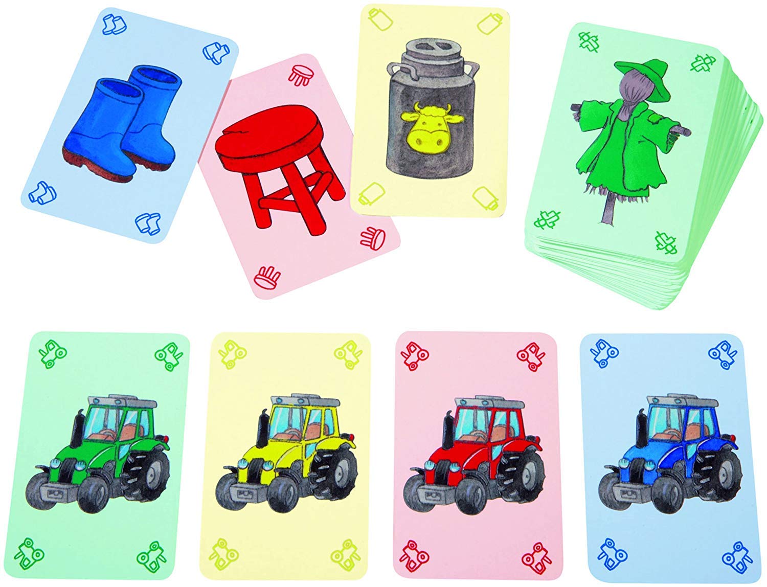 HABA - Jeu de société Enfant et Famille -Mon Premier trésor Grande sélection - Collection de 10 Jeux de mémoire, de Parcours et sur Les Couleurs-3 Ans +, 004686