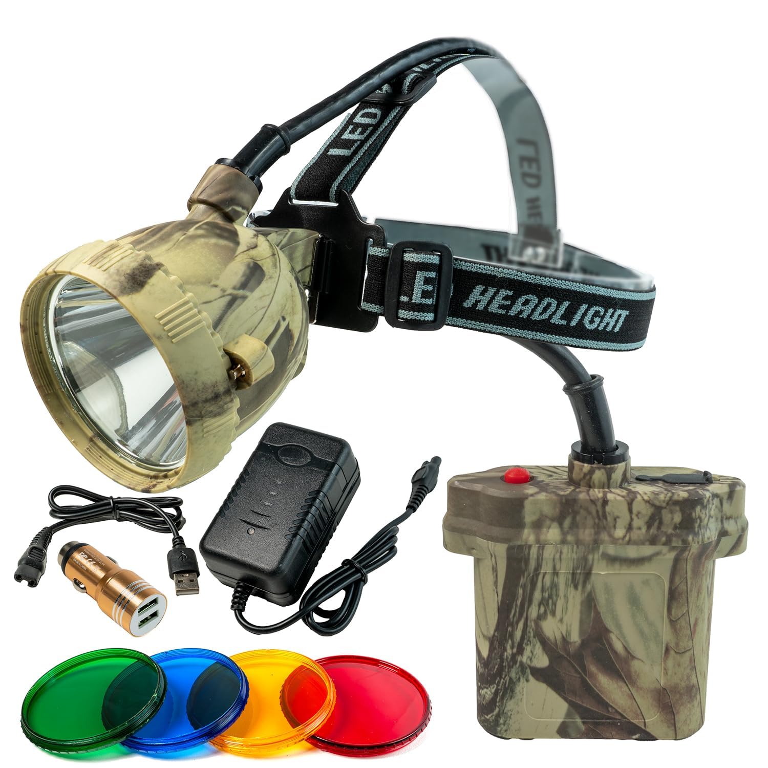 Amazon.com : YoTmake Coon Hunting Lights,Camo LED Hunting Headlamp