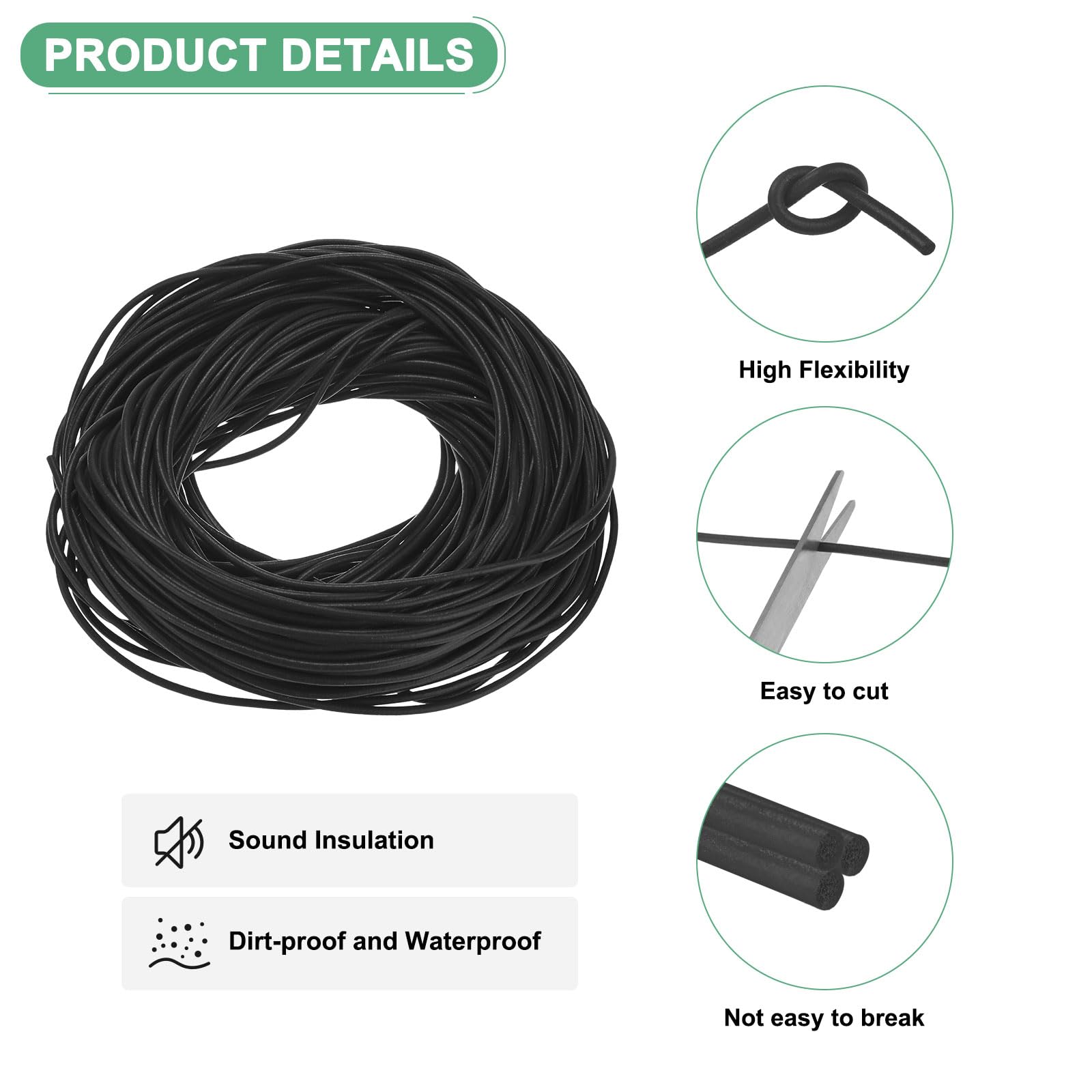 M METERXITY 1-Pack Backer Rod - Image 2