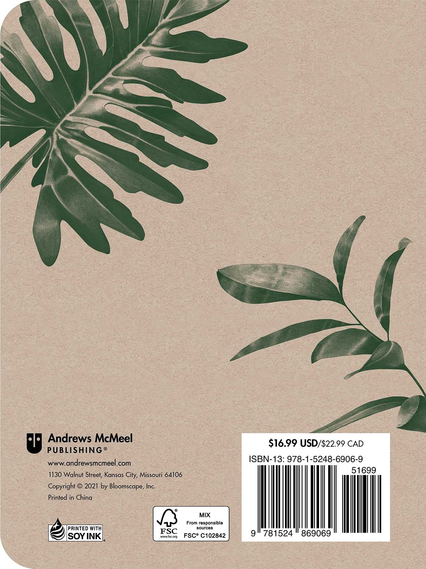 Bloomscape Plant Lovers 2022 Weekly Planner Calendar