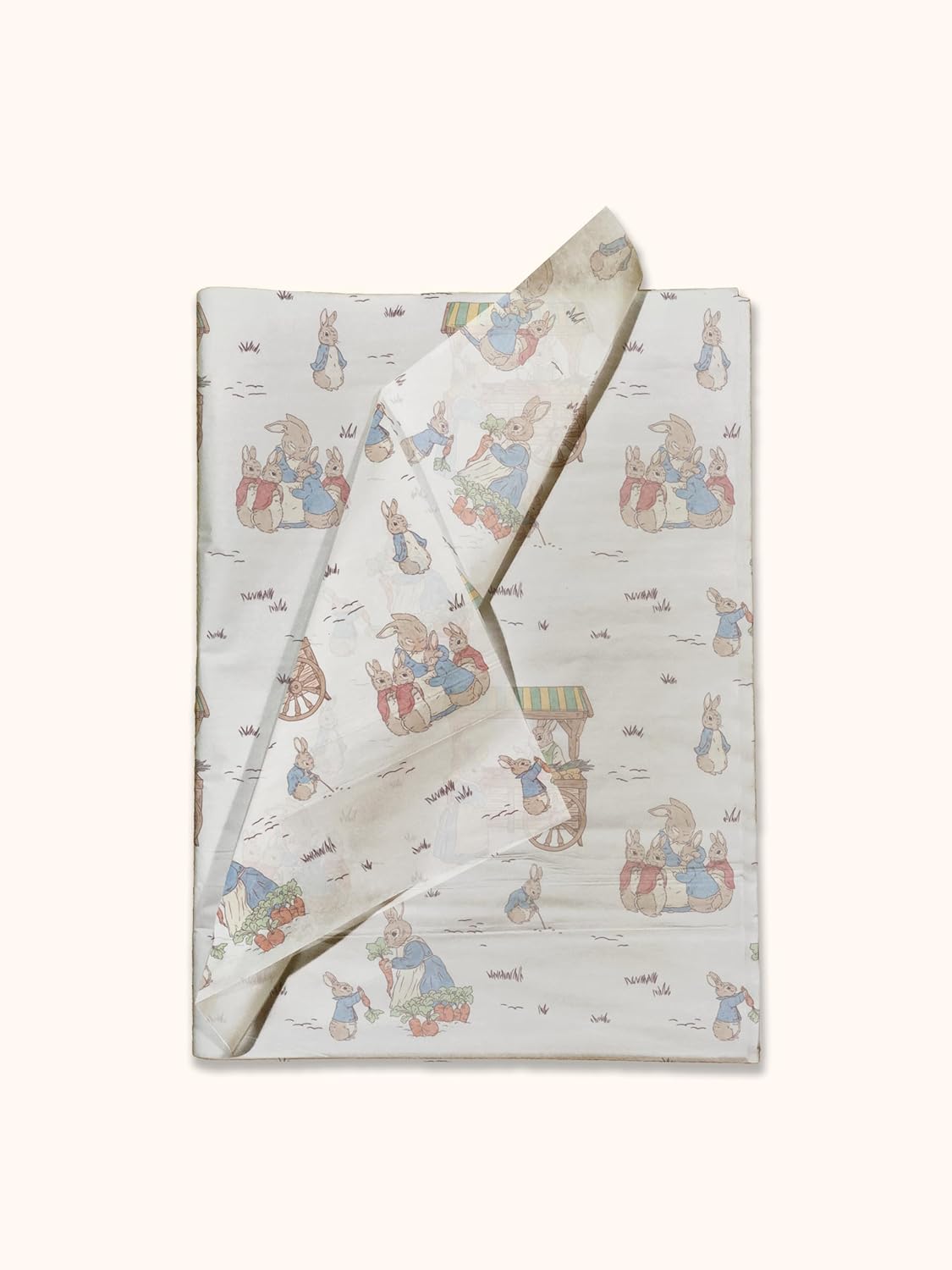 Pro Supply Global Peter Rabbit Printed Tissue Paper for Gift Bags or Boxes and Wrapping - Baby Shower Bulk Decorative Art Tissue Paper for Packaging and Gifting | 24 Sheets 20" x 30" - Image 2