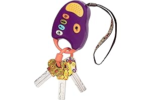 B. toys Toy Car Keys: Interactive Musical Baby Toy for Toddlers