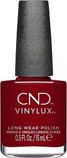CND Vinylux Longwear Red Nail Polish, Gel-like Shine & Chip Resistant Color, 0.5 Fl Oz