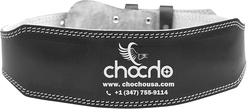 ChoCho Track حزام رفع الأثقال قابل للتعديل 4 صالة رياضية للياقة البدنية كمال الأجسام رفع الأثقال الرفع الميتة دعم الظهر تمرين ثقيل
