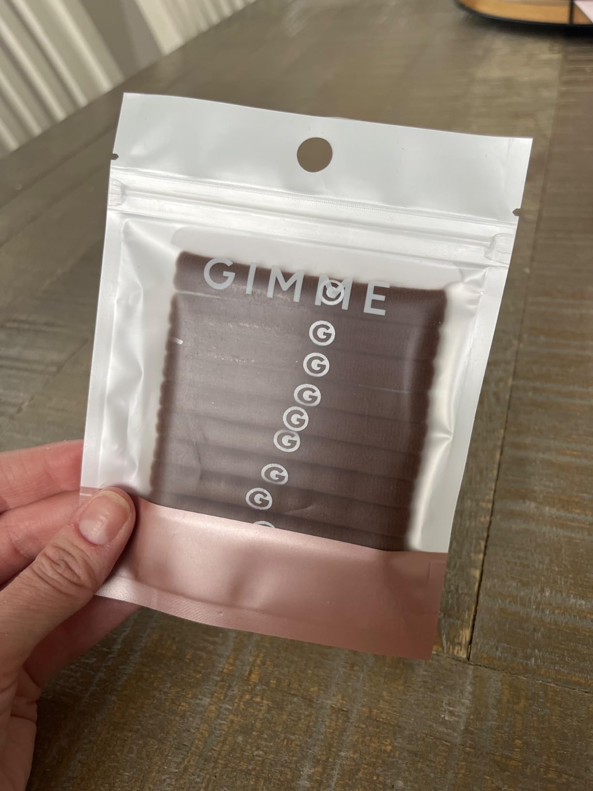 Gimme Beauty Medium Hold Hair Bands - Seamless Spandex & Nylon Ties for All Hair Types - Damage-Free, Comfort Fit Ponytail Holders - No-Crease Elastic Bands for Daily Use - 12 Pack, Black