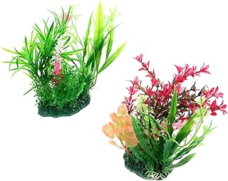 NOLITOY 2pcs Fish Tank Landscaping Water Plants Aquarium Tank Decorations Fish Tank Tree Aquarium Water Grass