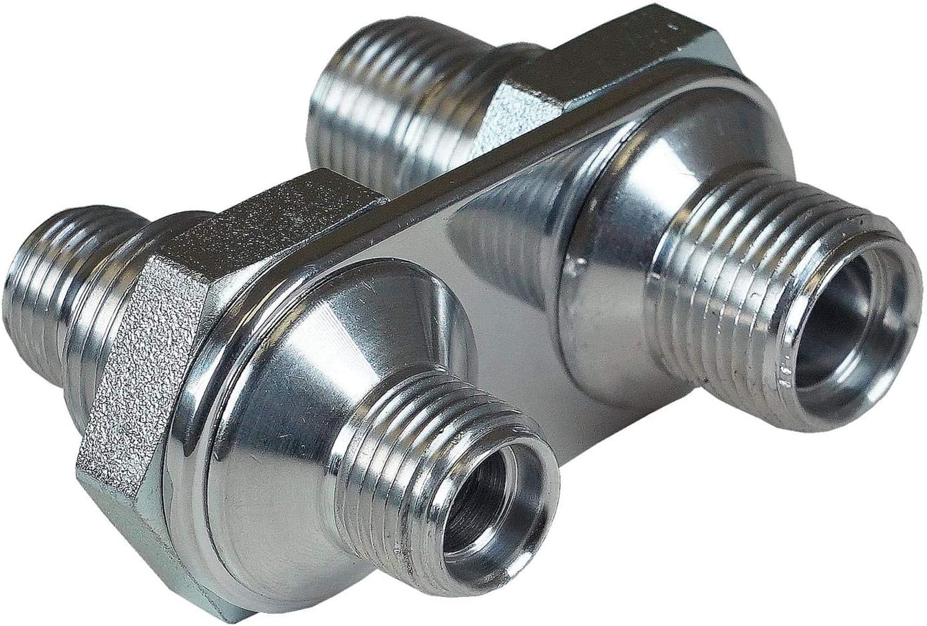 Vintage Air 382680-MBA Streamline Aluminum 2-way Bulkhead Plate