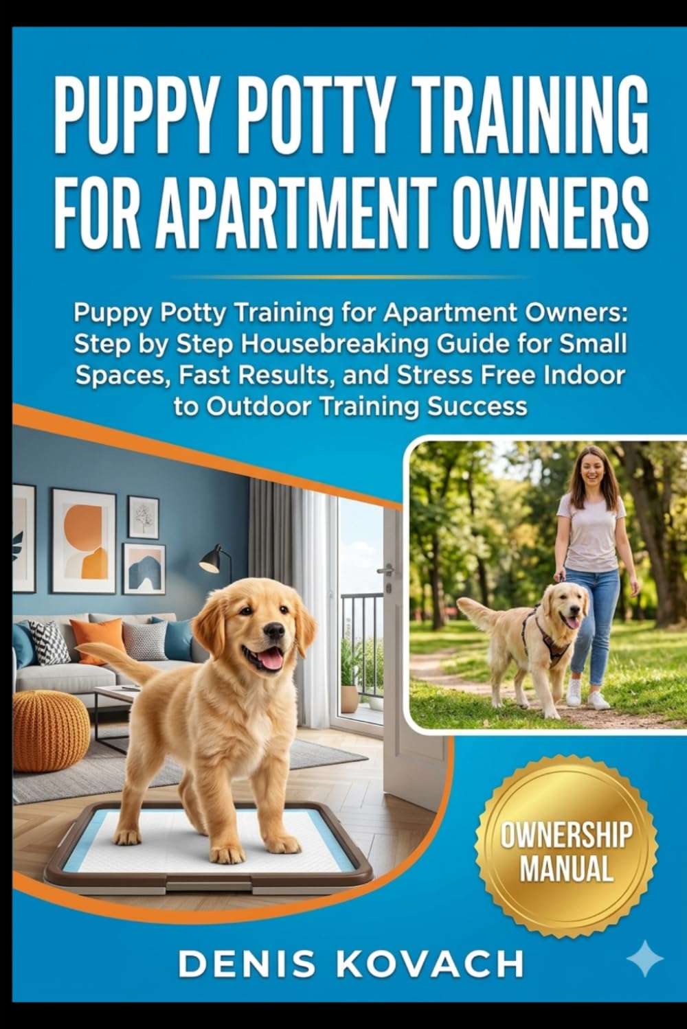 PUPPY POTTY TRAINING FOR APARTMENT OWNERS: Puppy Potty Training for Apartment Owners: Step by Step Housebreaking Guide for Small Spaces, Fast Results, ... Free Indoor to Outdoor Training Success
