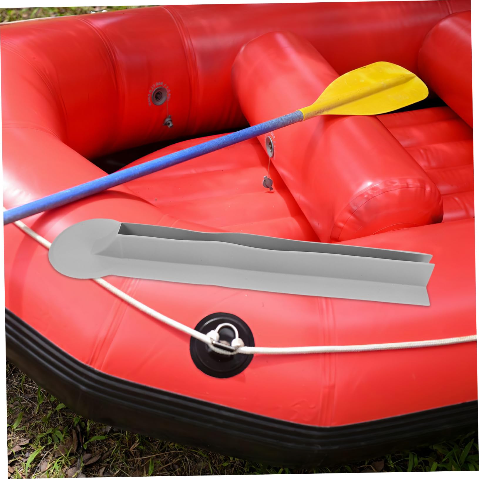 Befestigungsstreifen für Kajak Heckbrett aus PVC 18mm Verdickt Stabile Fixierung für Schlauchboote und Angeln