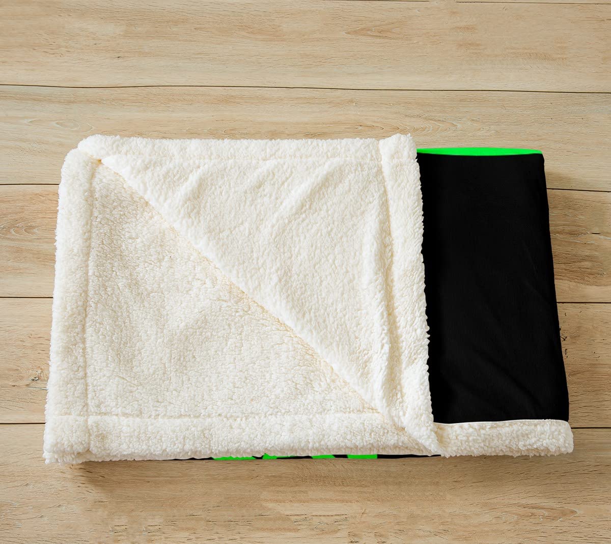 Coperta da baseball Sherpa Coperta da baseball a tema sportivo in pile per bambini Verde Neon Baseball Gaming Coperta in peluche Decorazione ultra morbida Berretto da baseball Coperta calda Fuzzy