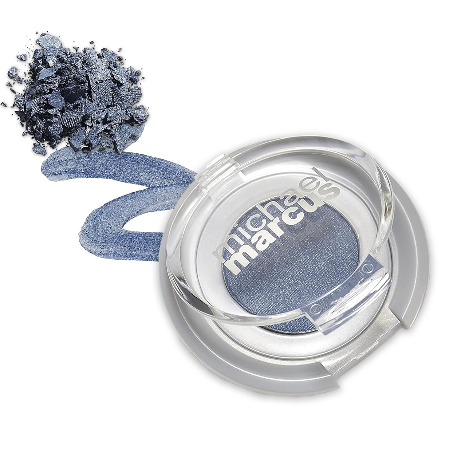 michael marcus Makeup Cake Eye Liner (Twilight) - Water Activated Dry Pressed, Long-Lasting, Vibrant Color & Smudge Resistant Eyeliner - Cruelty &