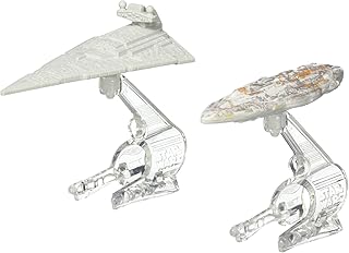 Hot Wheels Star Wars Star Destroyer vs. Mon Calamari Cruiser Starship 2-Pack