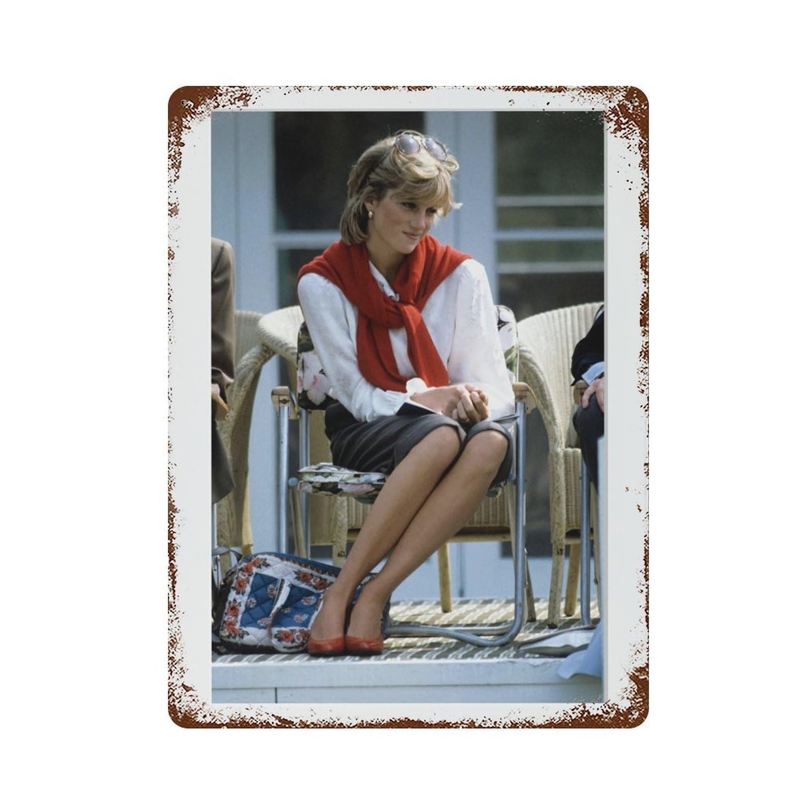 xiaoxiaoshen Princess Diana Spencer, Photography S Wall Decor Art Metal Tin Poster Modern Home Decor Art Home Bar Shop Decorations Vintage Sign 40x30cm
