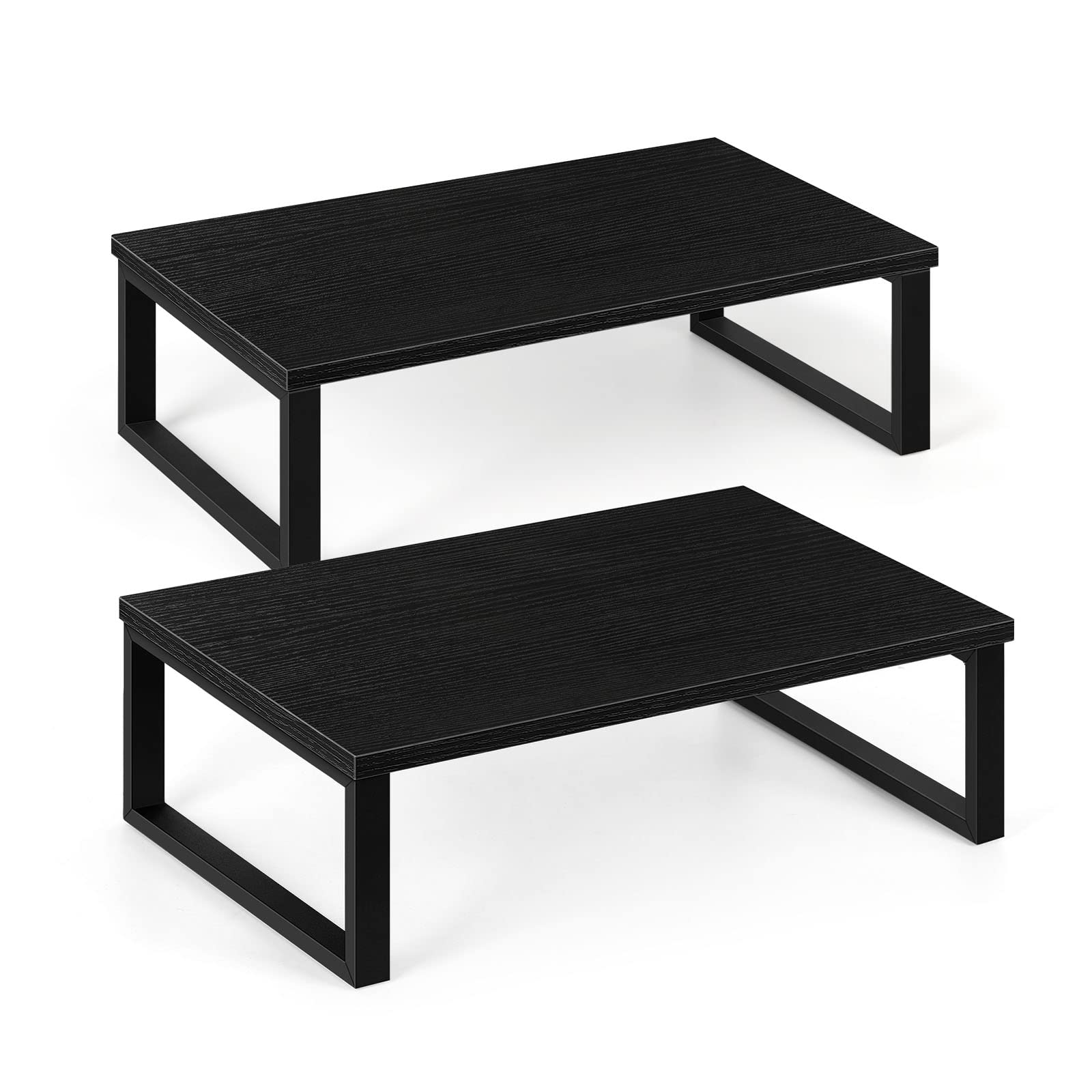 Supporto per Monitor in Legno, Rialzo Monitor Da Scrivania Con Supporto per Smar 313043984917