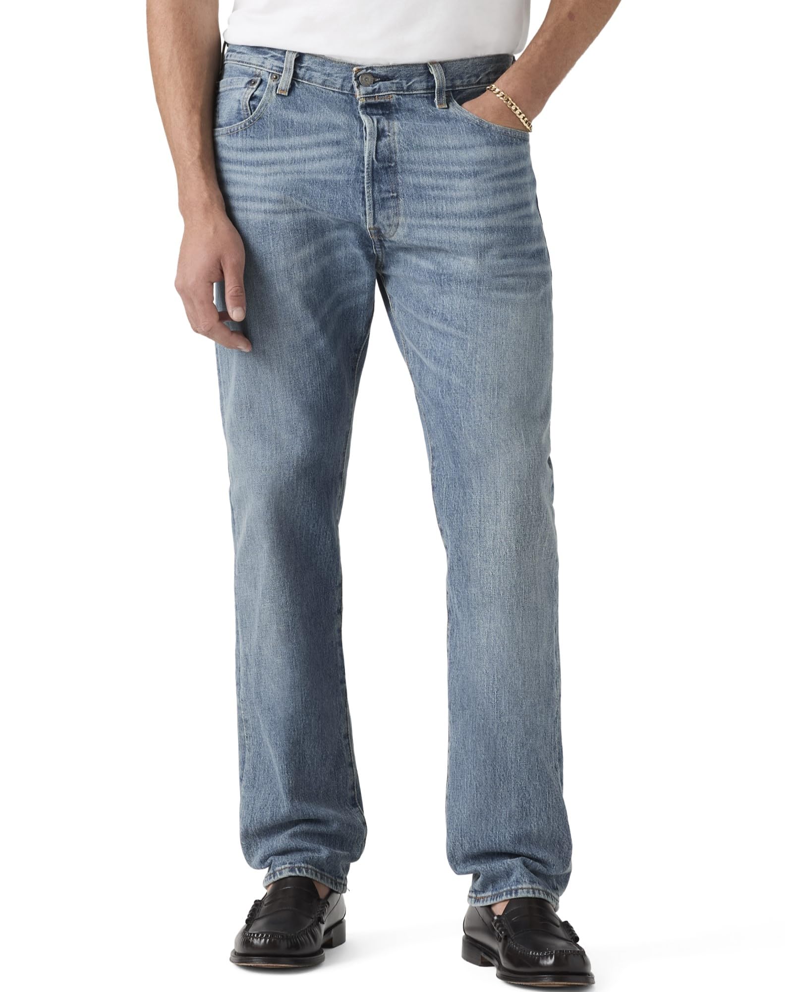 Levi's(リーバイス) メンズ 501(R) オリジナルフィットジーンズ